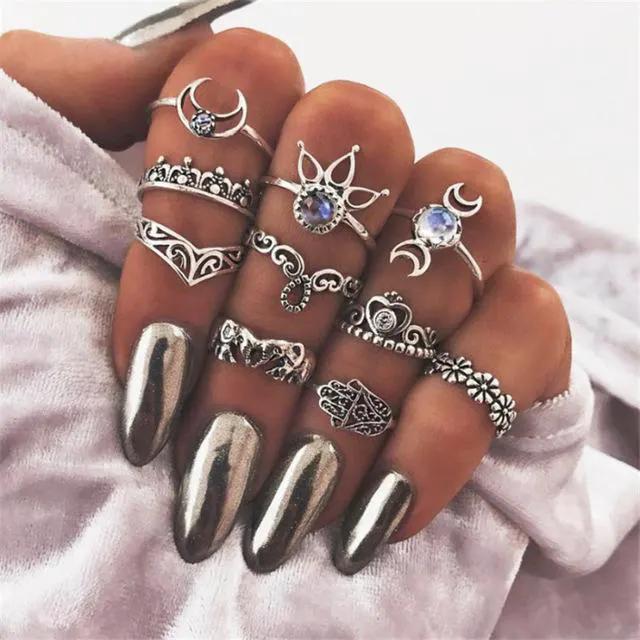 Our Favorite set of rings - Vintage Knuckle Rings! by Maiden-Art