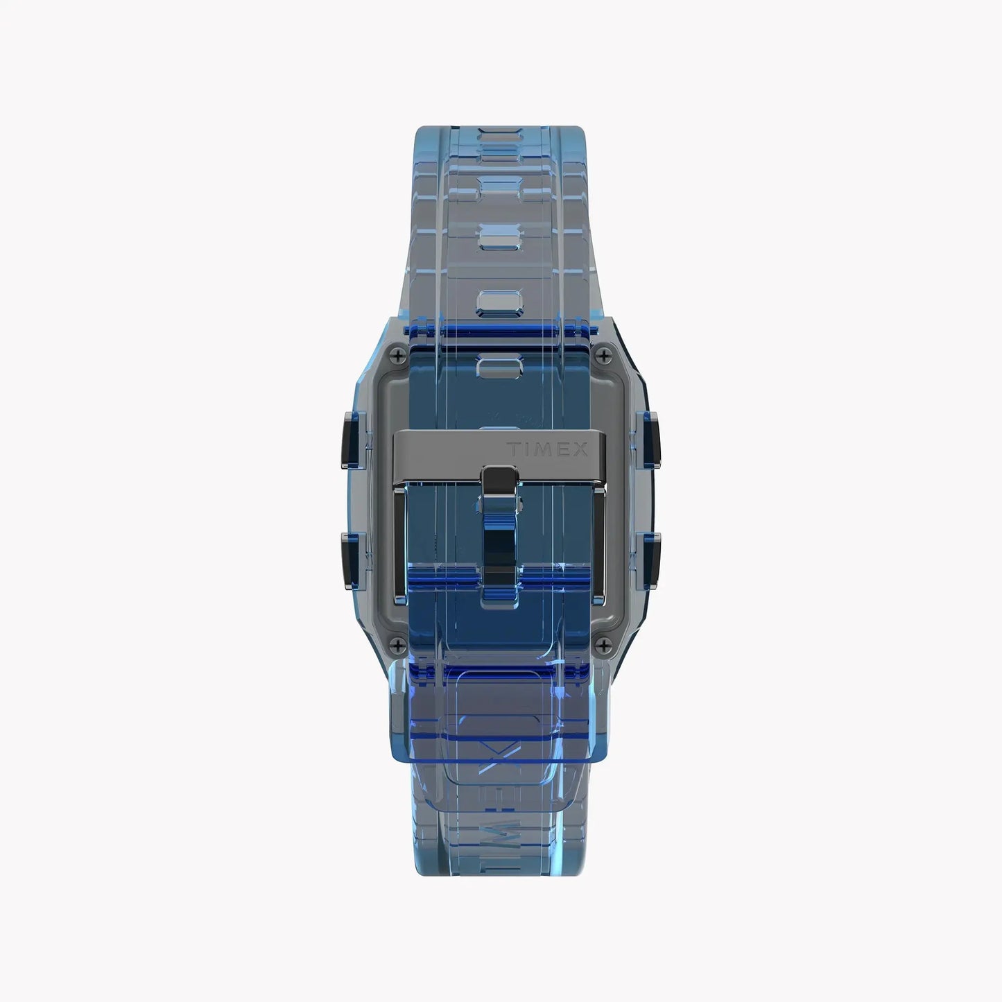 Timex Unisex Blue Resin Watch, Transparent Blue | Tw2w45100 by TIMEX
