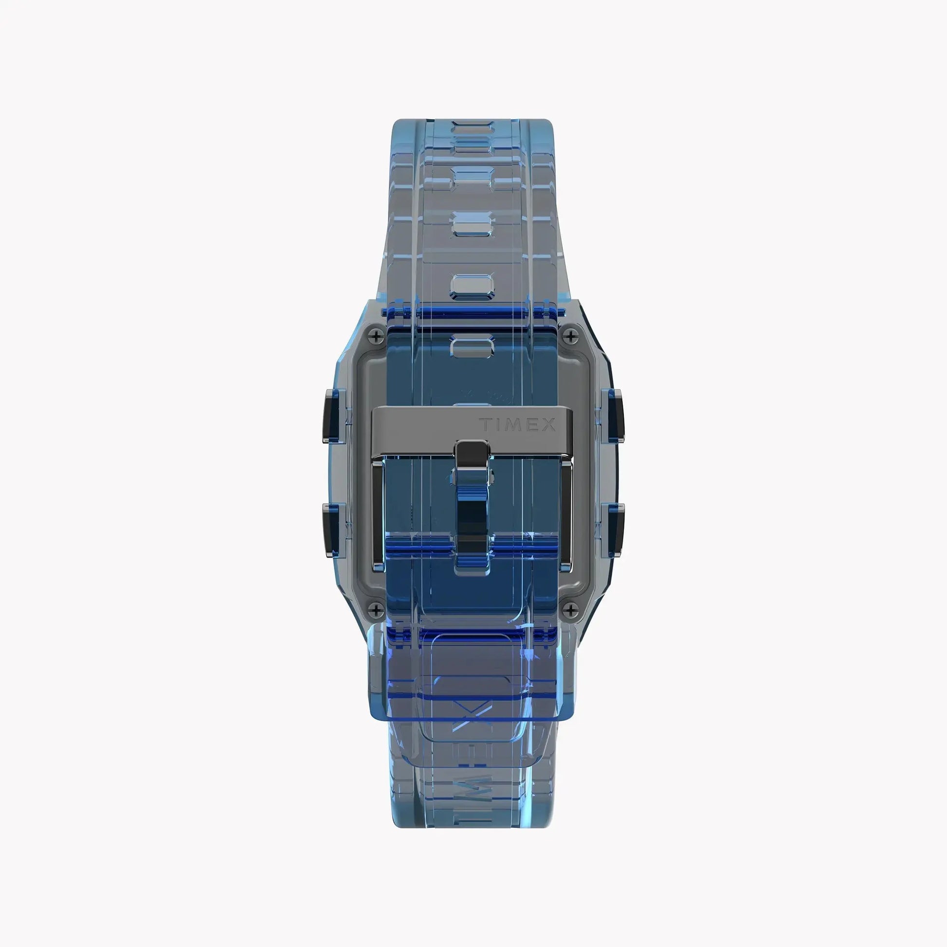 Timex Unisex Blue Resin Watch, Transparent Blue | Tw2w45100 by TIMEX