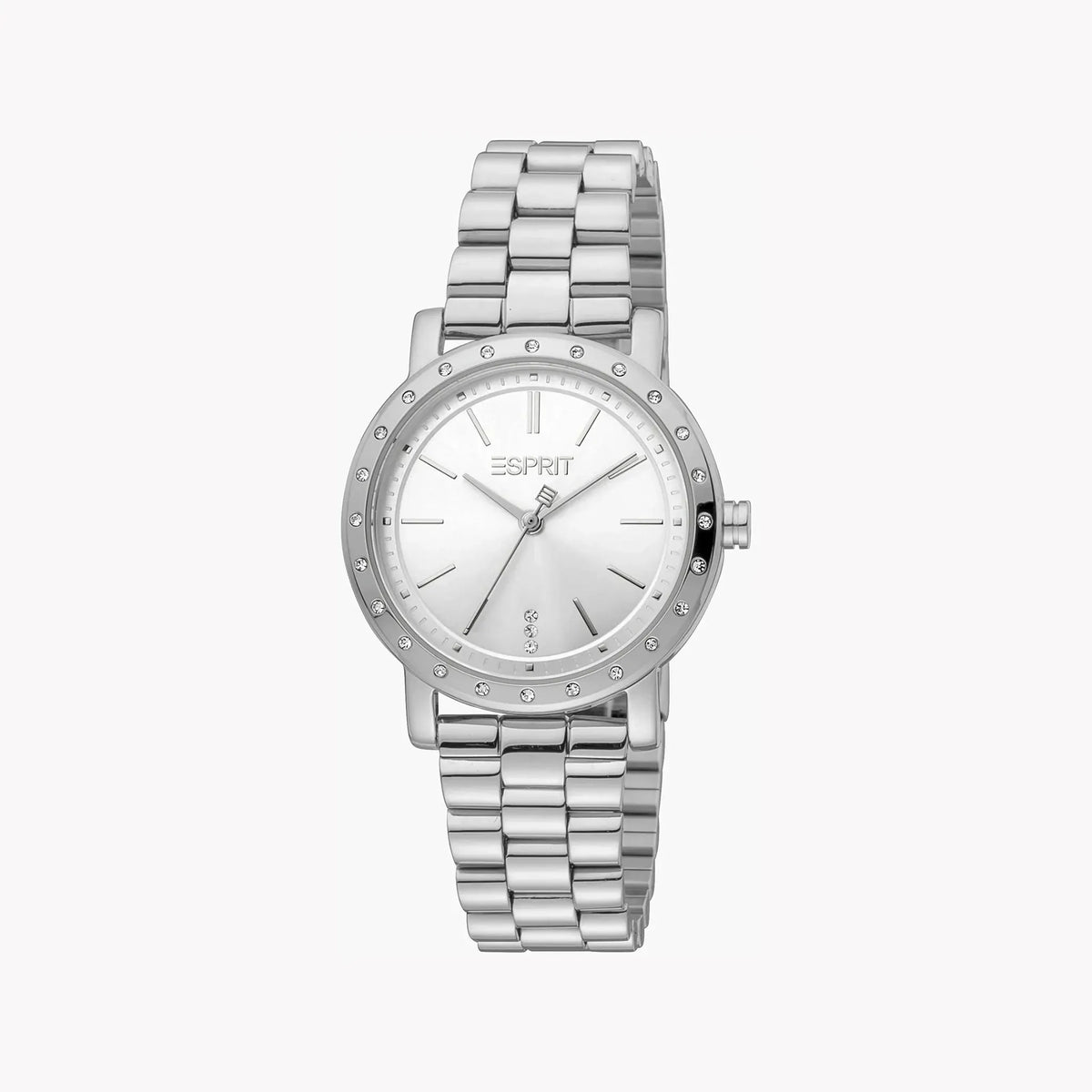 Esprit Women's Silver Stainless Steel Watch, Round Case | Es1l048m0035 by ESPRIT
