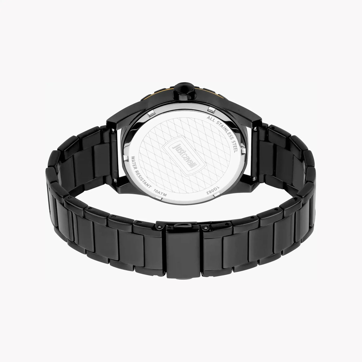 Just Cavalli Men's Black Steel Watch, Gray Dial | Jc1g082m0565 by JUST CAVALLI