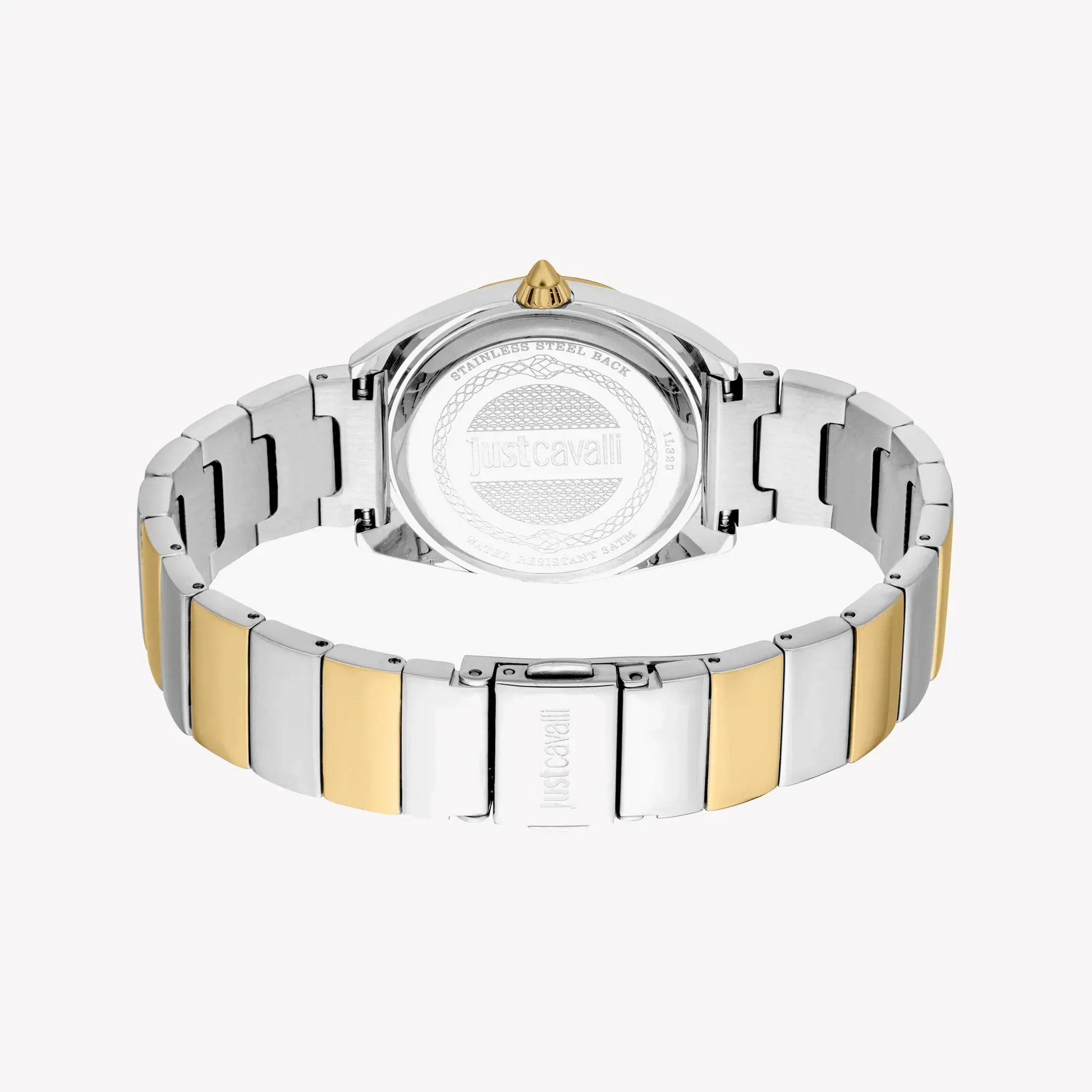 Just Cavalli Women's Two-Tone Watch, Silver Dial | Jc1l329m0075 by JUST CAVALLI