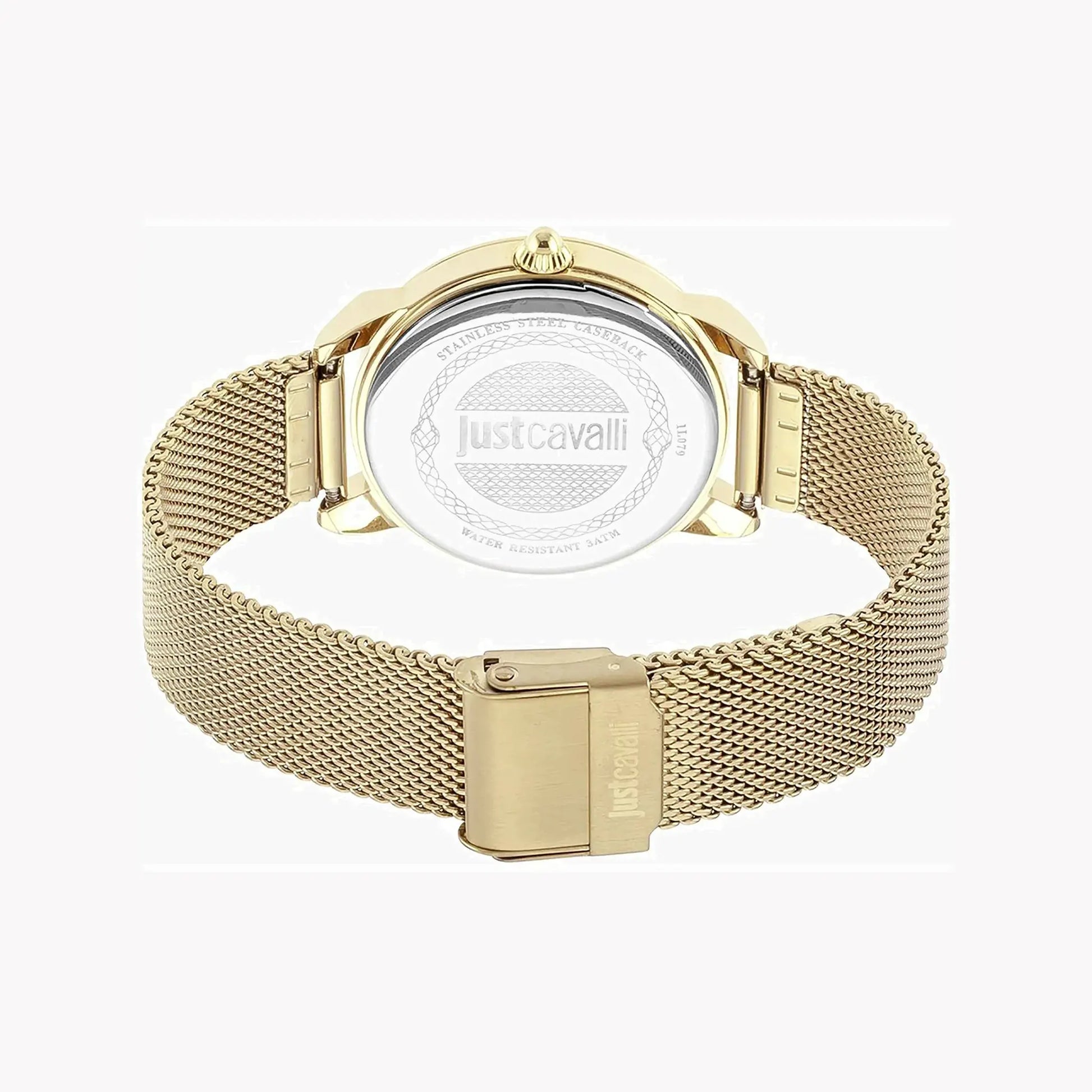 Just Cavalli Women's Gold Watch, Champagne Dial | Jc1l079m0055 by JUST CAVALLI