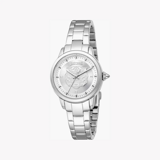 Just Cavalli Women's Silver Watch, Silver Dial | Jc1l334m0045 by JUST CAVALLI