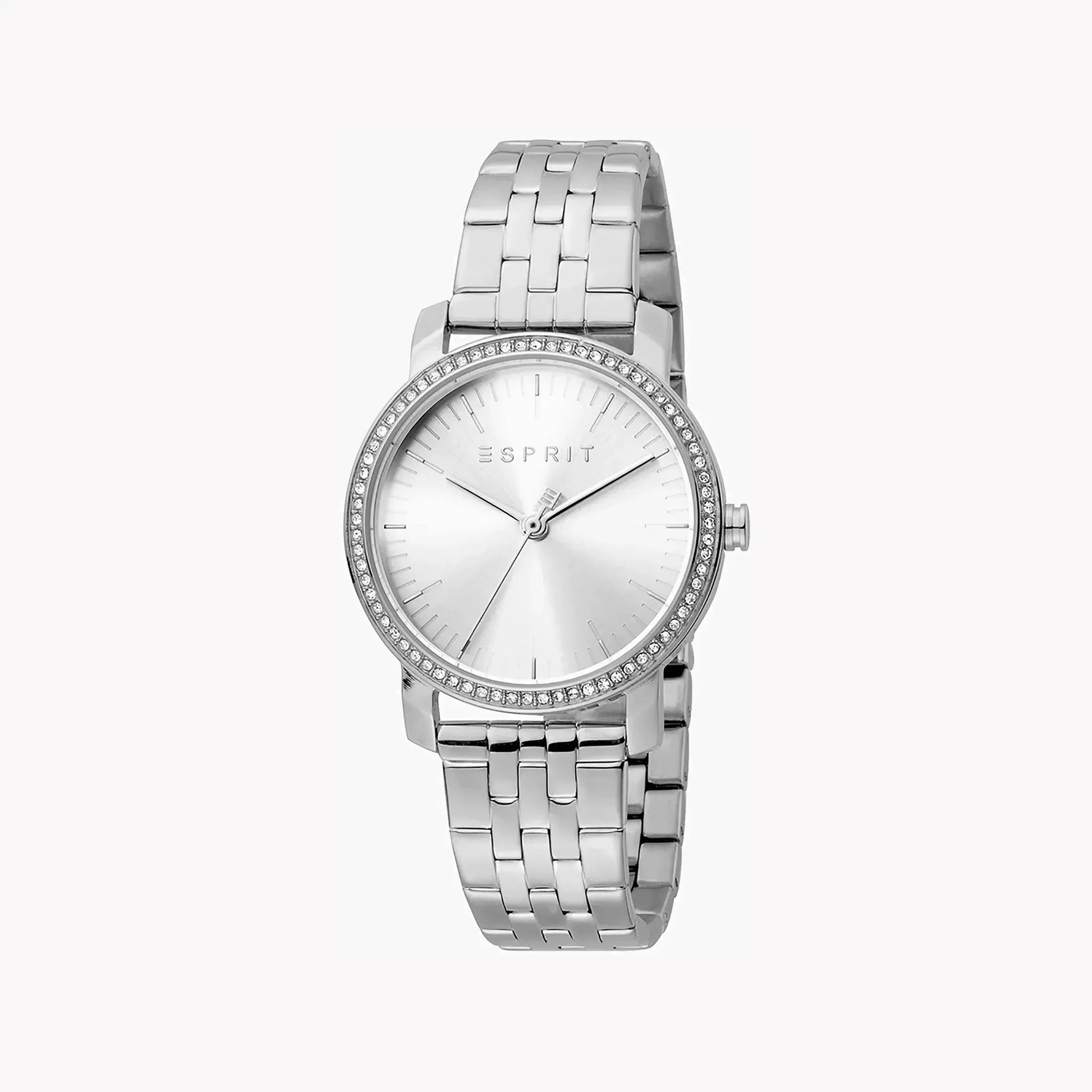 Esprit Women's Stainless Steel Watch, Silver Dial | Es100123456 by ESPRIT