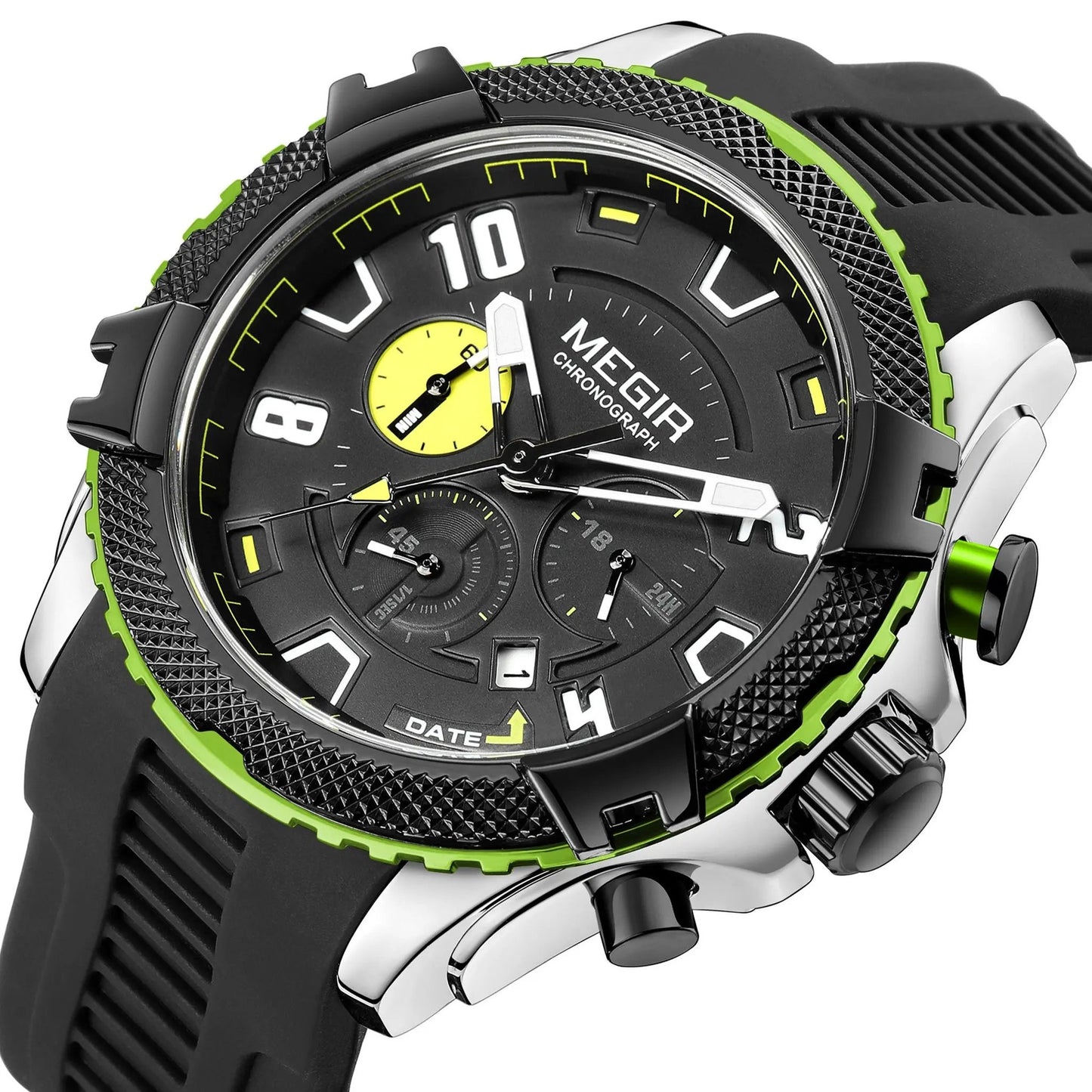 MEGIR Luxury Men's Watches Fashion Sport Quartz Watch Waterproof Date Chronograph Military Wristwatches Clock Reloj Hombre 2200 by MEGIR WATCH GROUP
