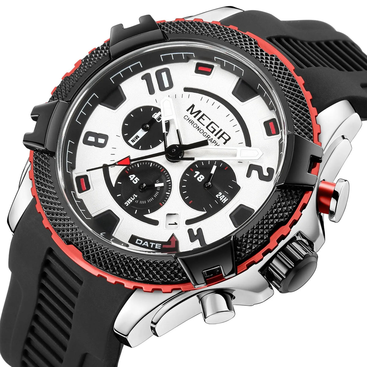 MEGIR Luxury Men's Watches Fashion Sport Quartz Watch Waterproof Date Chronograph Military Wristwatches Clock Reloj Hombre 2200 by MEGIR WATCH GROUP