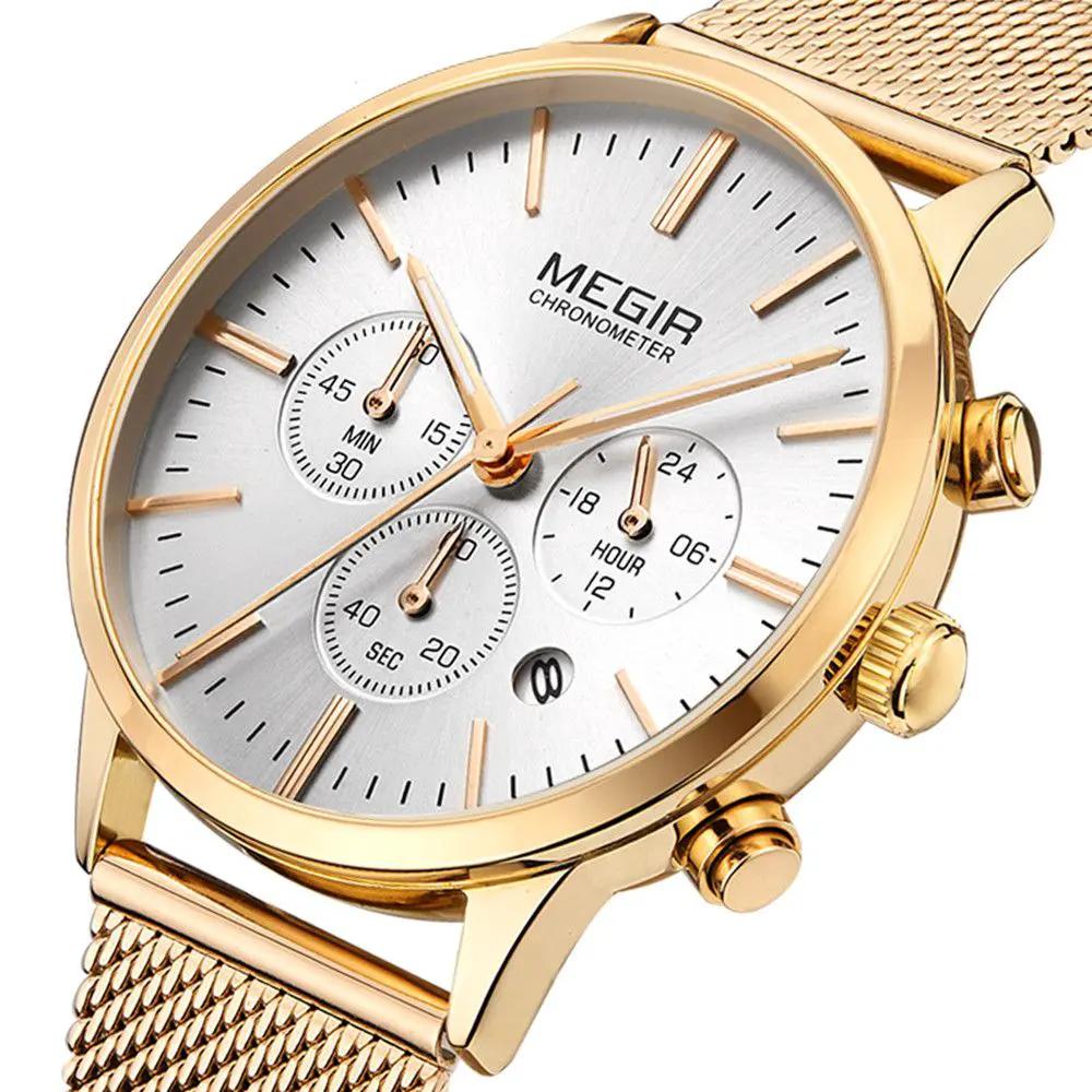 MEGIR Luxury Women Watches Chronograph Waterproof Quartz Ladies Sport Casual Wristwatch Female Dress Clock 24-hour Relogio Feminino 2011 by MEGIR WATCH GROUP