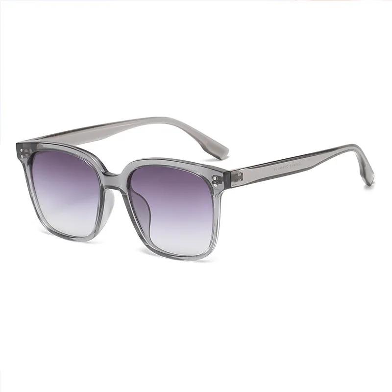 Square Frame Gradient Tint Sunglasses by Equanimity Essence