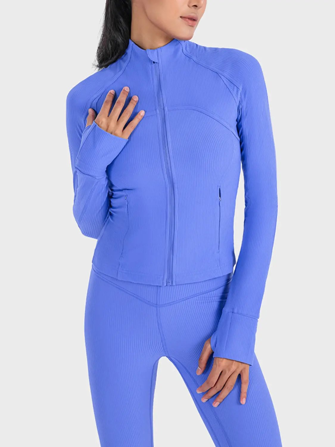 Millennia Zip-Up Long Sleeve Sports Jacket by Millennia