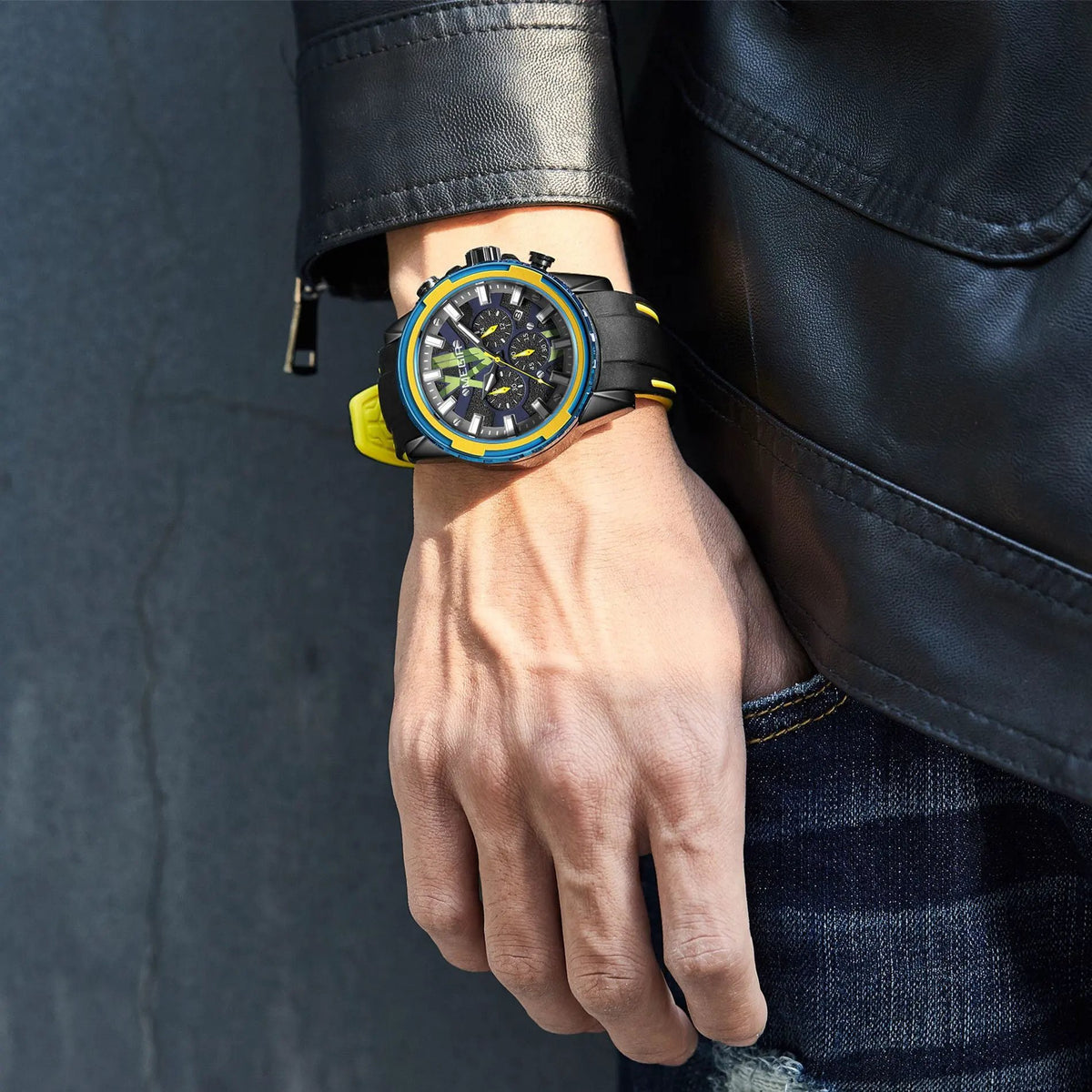 MEGIR New Sport Watch for Luxury Silicone Quartz Casual Wristwatch Waterproof Military Wrist Watch Man Clock Reloj Hombre 2133 by MEGIR WATCH GROUP