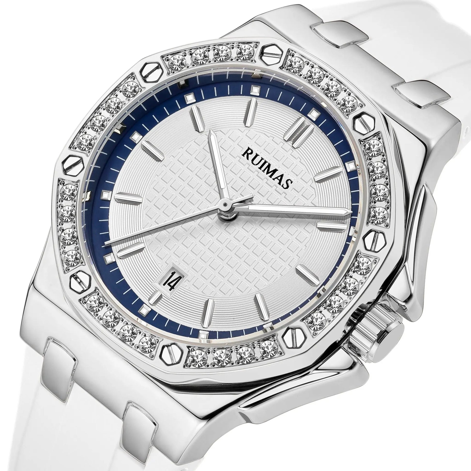 RUIMAS Women Bracelet Quartz Watches Luxury Fashion Ladies Diamond Large Dial Female Elegant Wristwatches Clock Montre Femme 339 by MEGIR WATCH GROUP