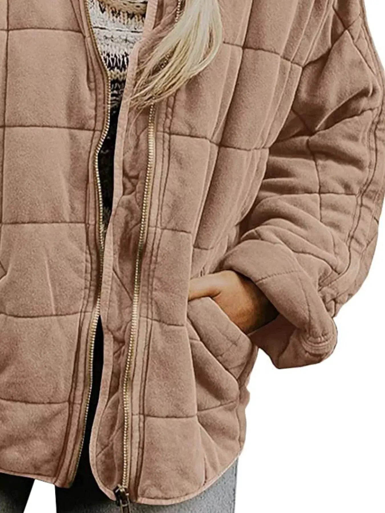 Quilted Zip Up Outerwear | Partner Labels Selection by Partner Label