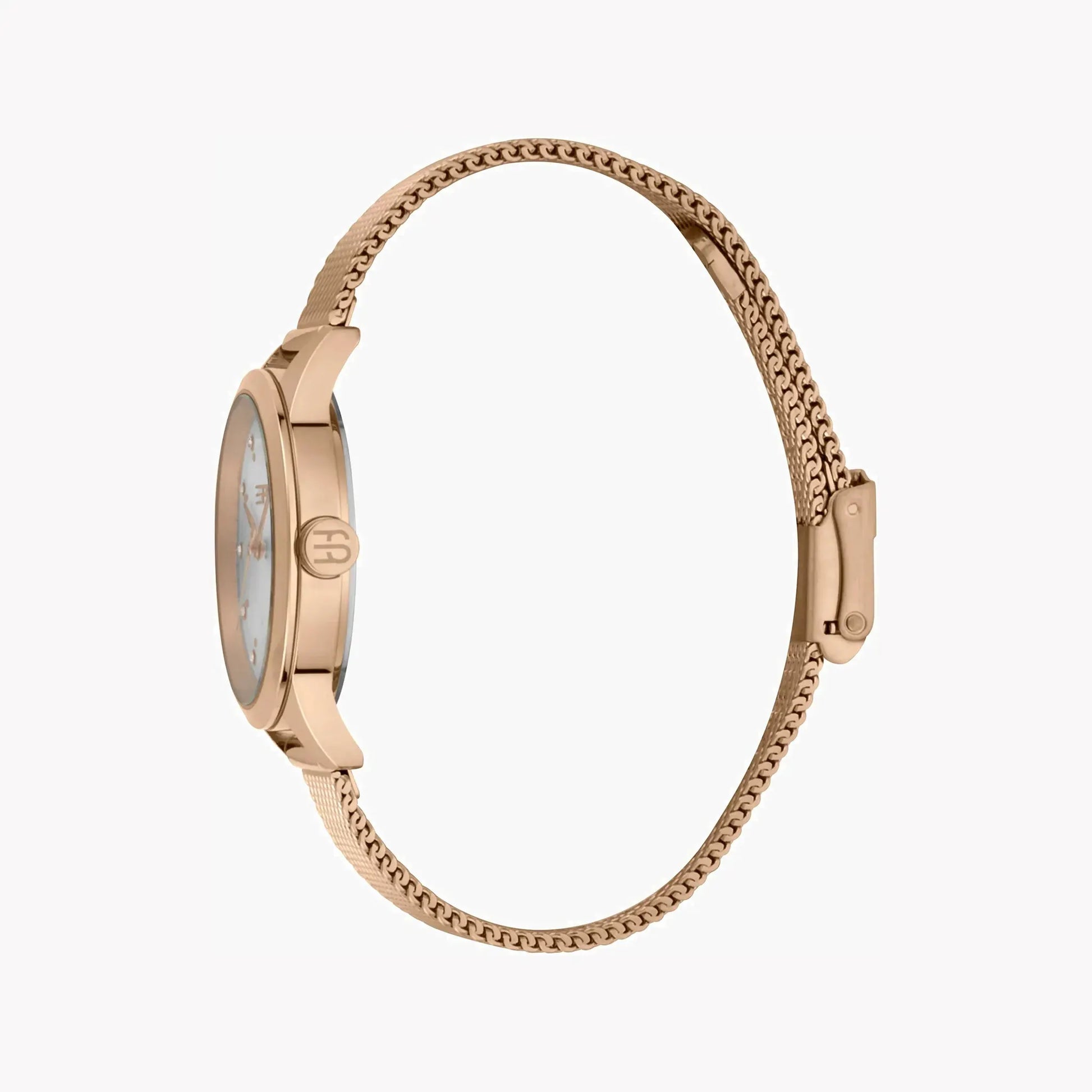 Esprit Women's Rose Gold Stainless Steel Watch, Silver Dial | ES1L259M1095 by ESPRIT