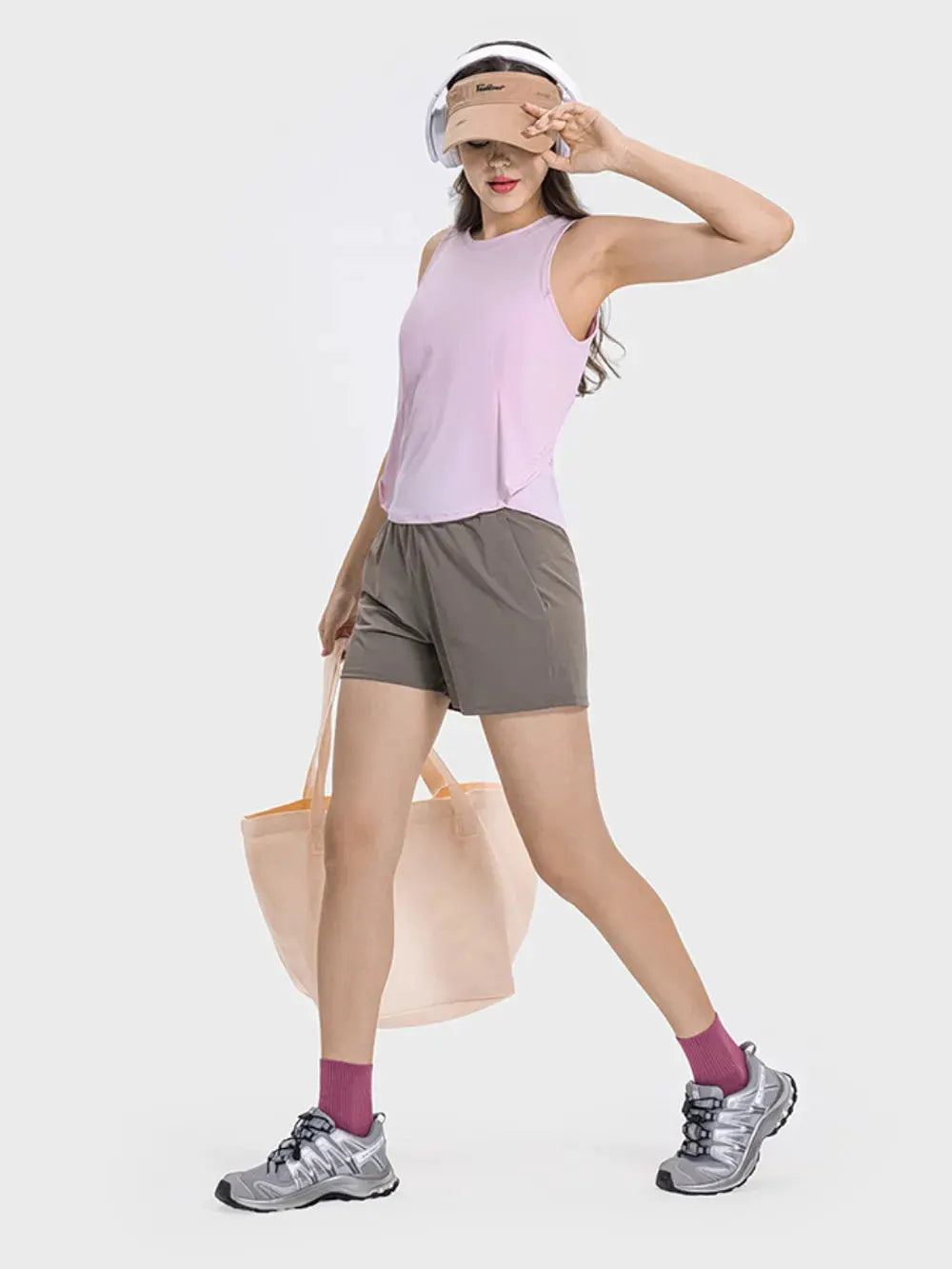 Millennia Round Neck Active Tank by Millennia