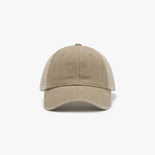 Breathable Mesh Adjustable Baseball Cap by Partner Label