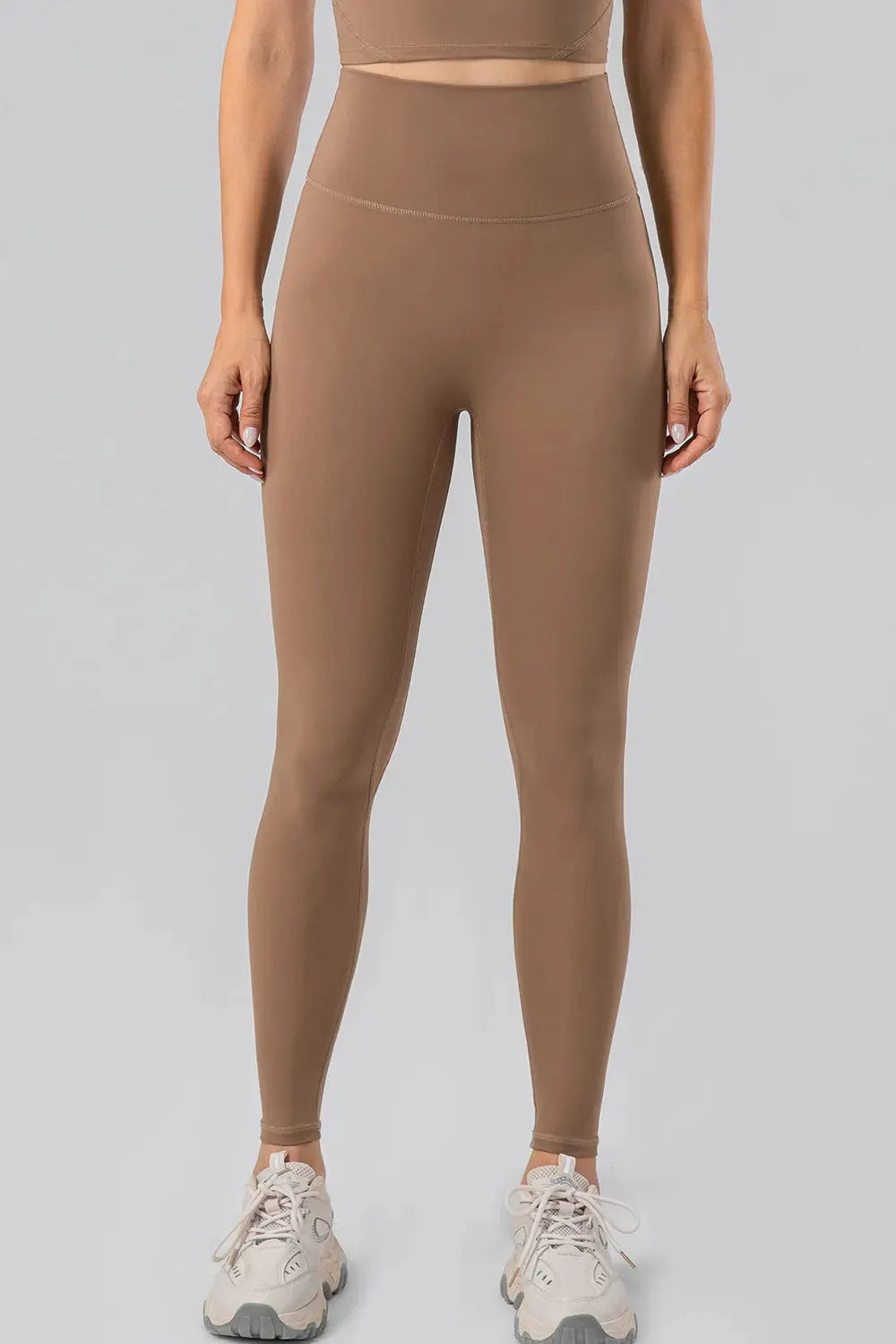 High Waist Wide Waistband Active Leggings by Partner Label