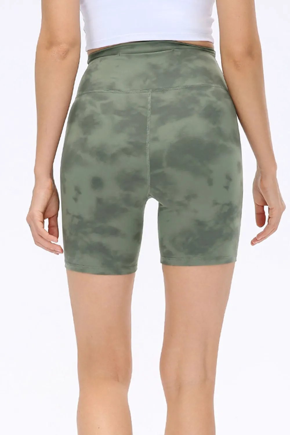 Wide Waistband Sports Shorts by Partner Label