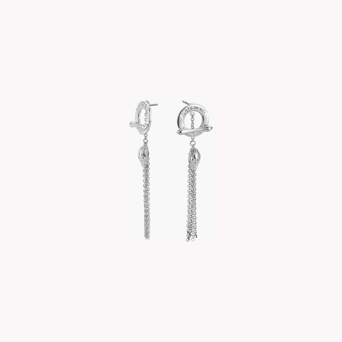 Just Cavalli Women's Gold Stainless Steel Earrings, Unique Design | Jcer00370100 by JUST CAVALLI