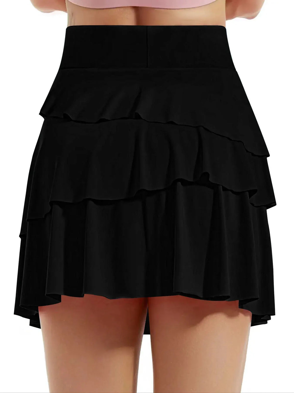 Tiered Ruffle Active Skort by Partner Label