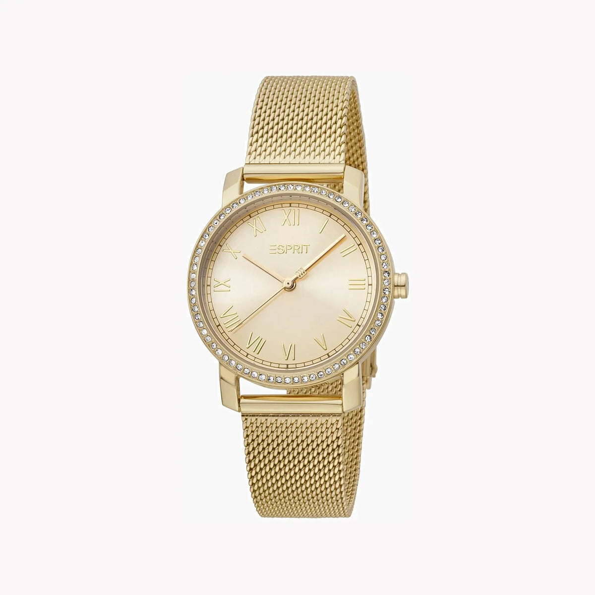 Esprit Women's Gold Stainless Steel Watch, Champagne Dial | Es1l083m0015 by ESPRIT
