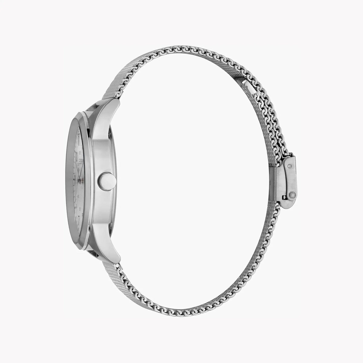 Esprit Men's Silver Stainless Steel Watch, Silver Dial | Es1gq1m0025 by ESPRIT