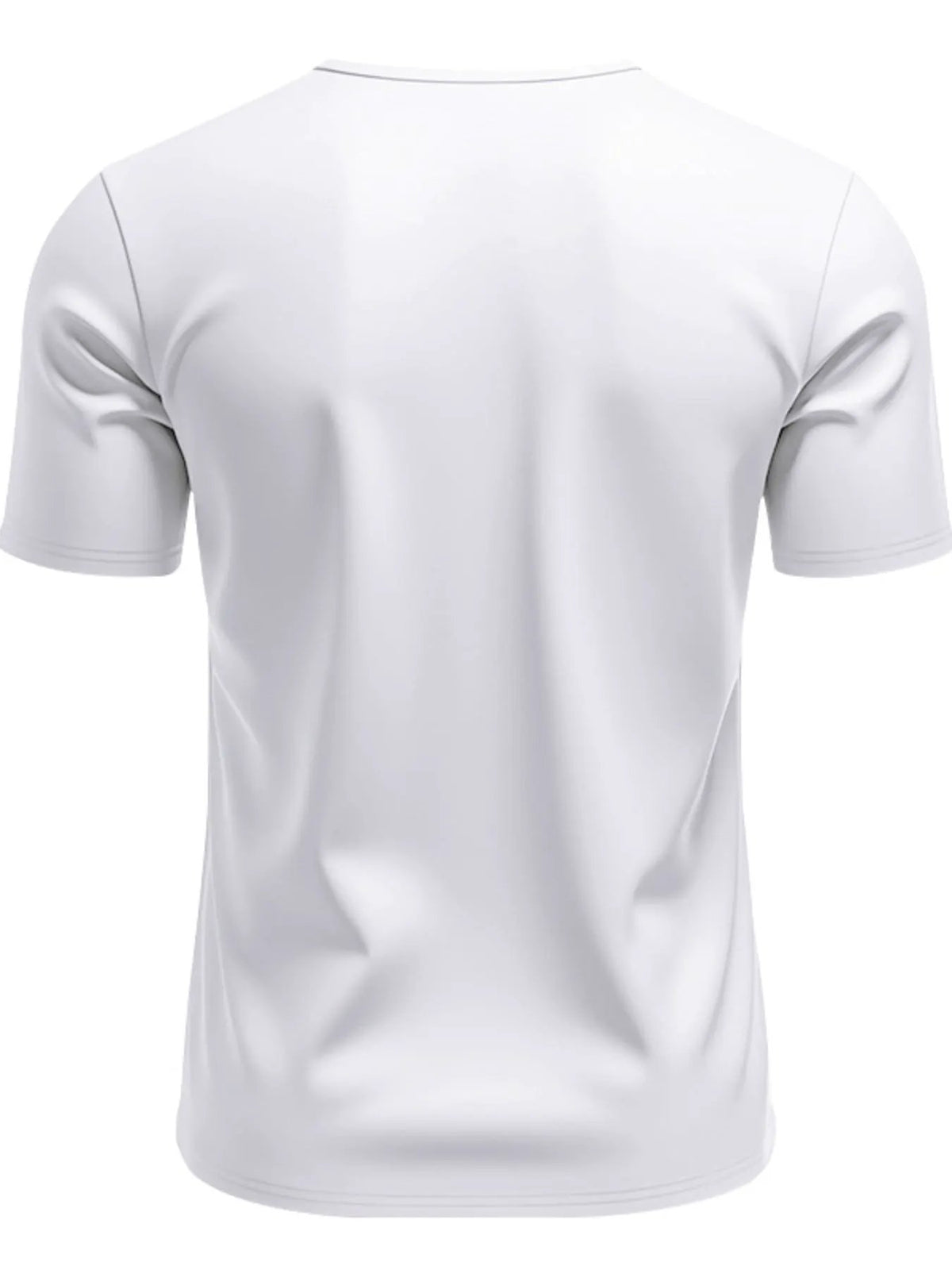 Men's Full Size V-Neck Short Sleeve T-Shirt and Shorts Set Plus Size by Trendsi
