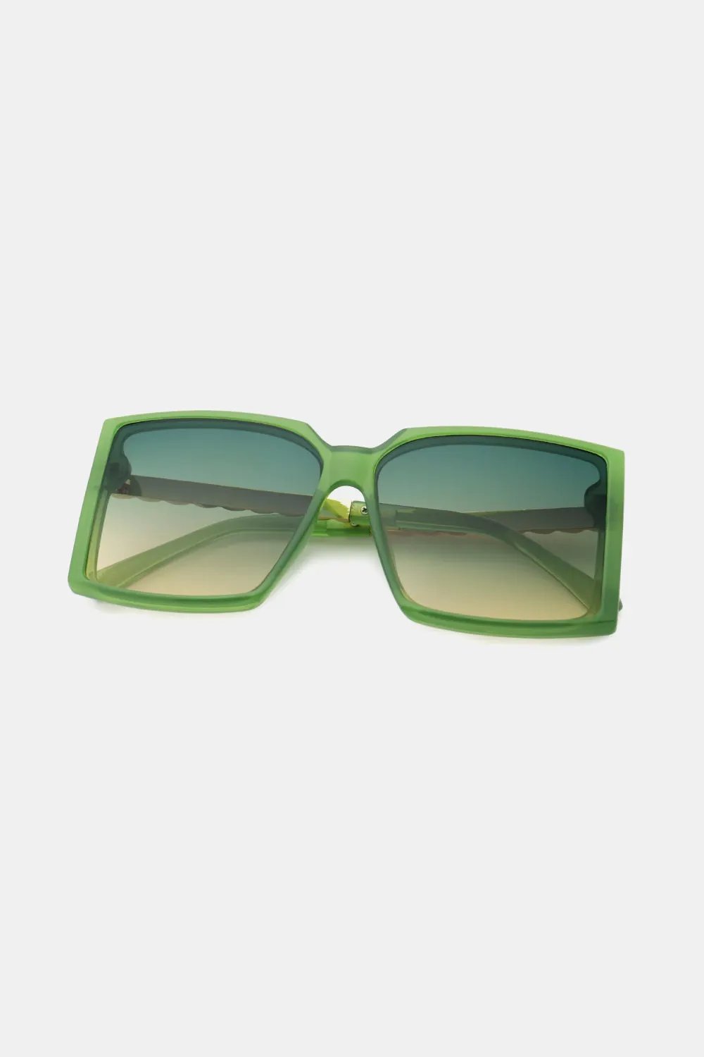 Polycarbonate Frame Square Sunglasses by Equanimity Essence