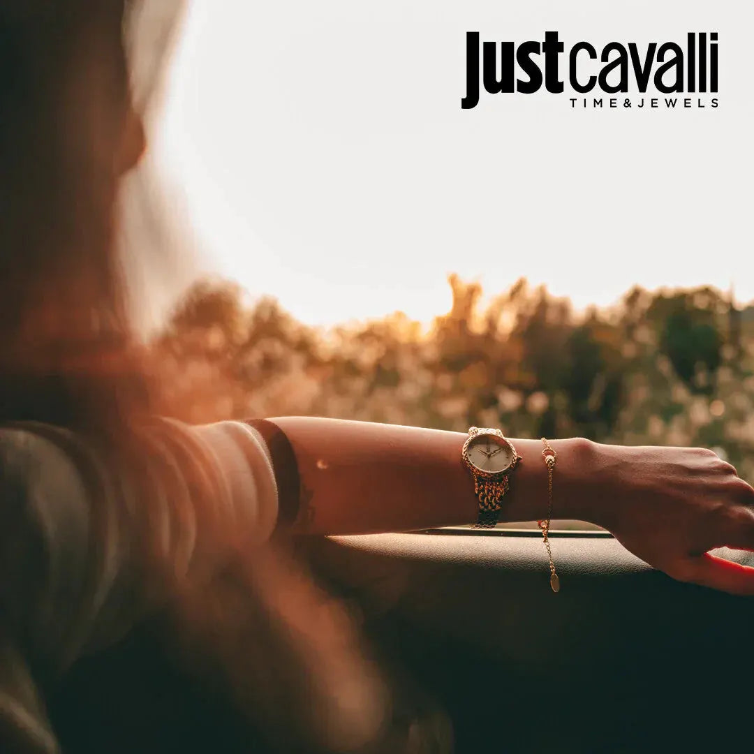 Just Cavalli Women's Gold Watch, Champagne Dial | Jc1l125m0065 by JUST CAVALLI