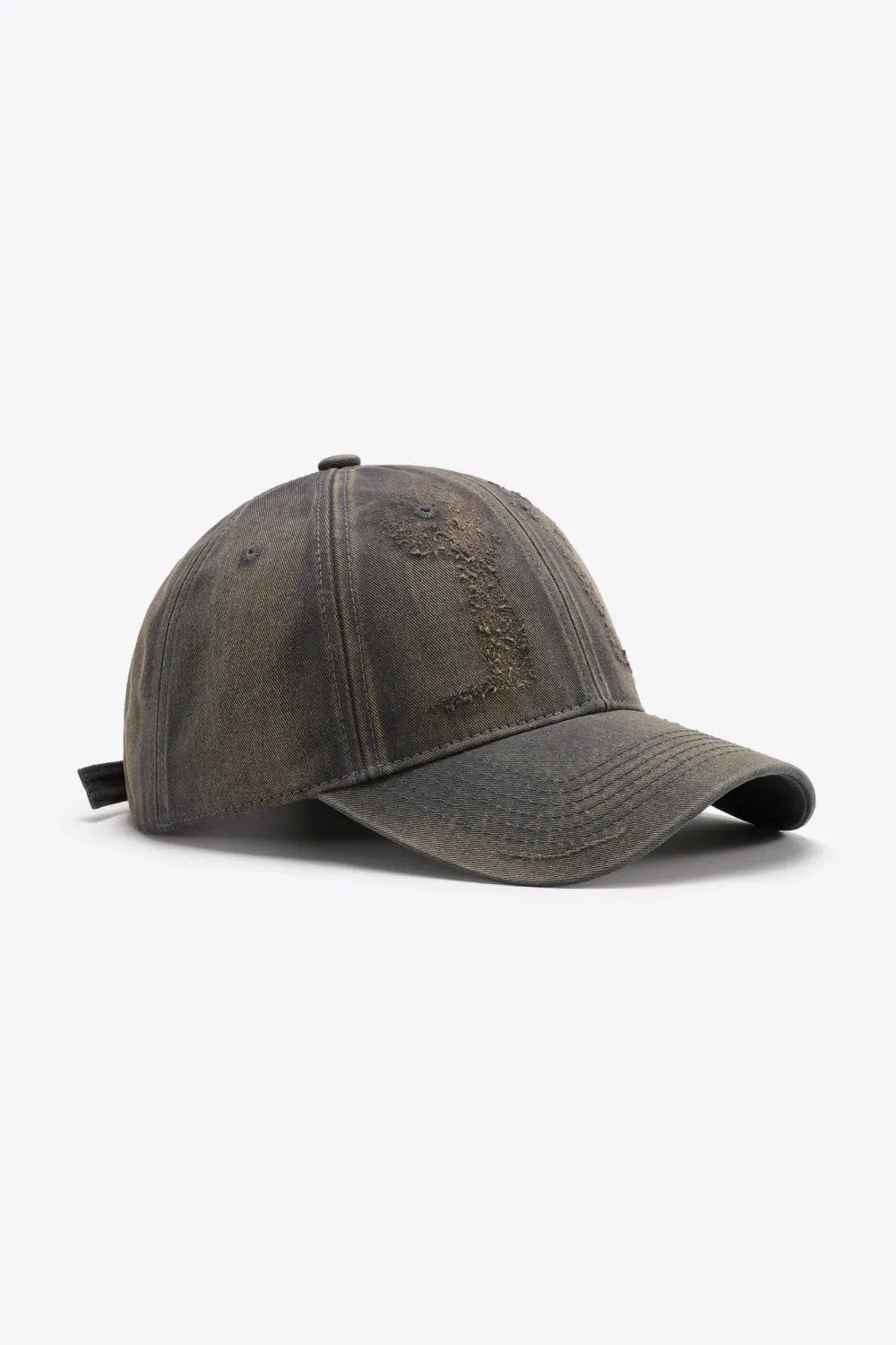 Distressed Adjustable Baseball Cap by Partner Label