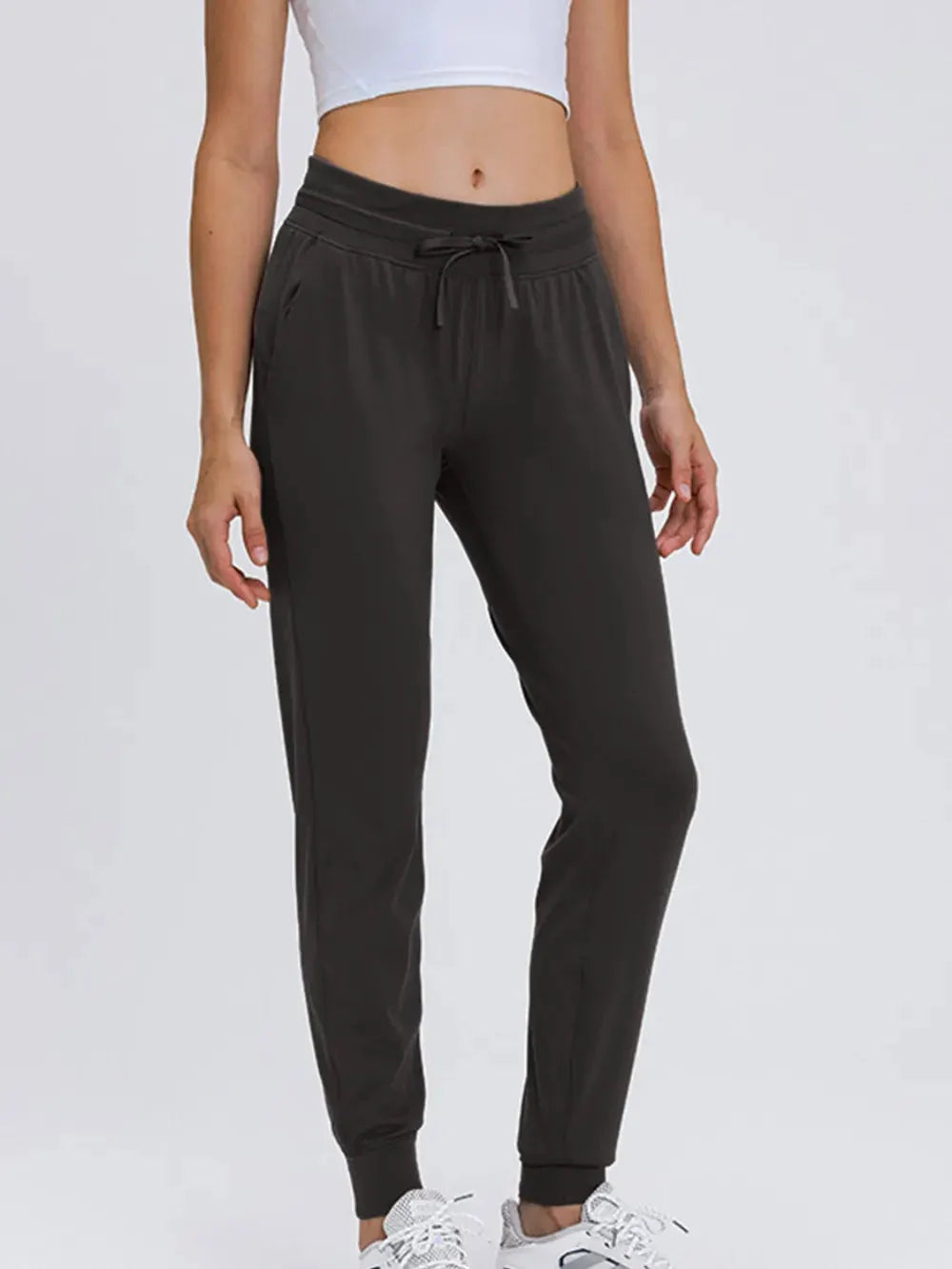 Millennia Double Take Tied Joggers with Pockets by Double Take