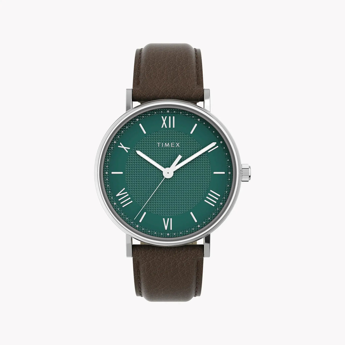Timex Men's Southview, Brown Vegan Leather | Tw2v91500 by TIMEX