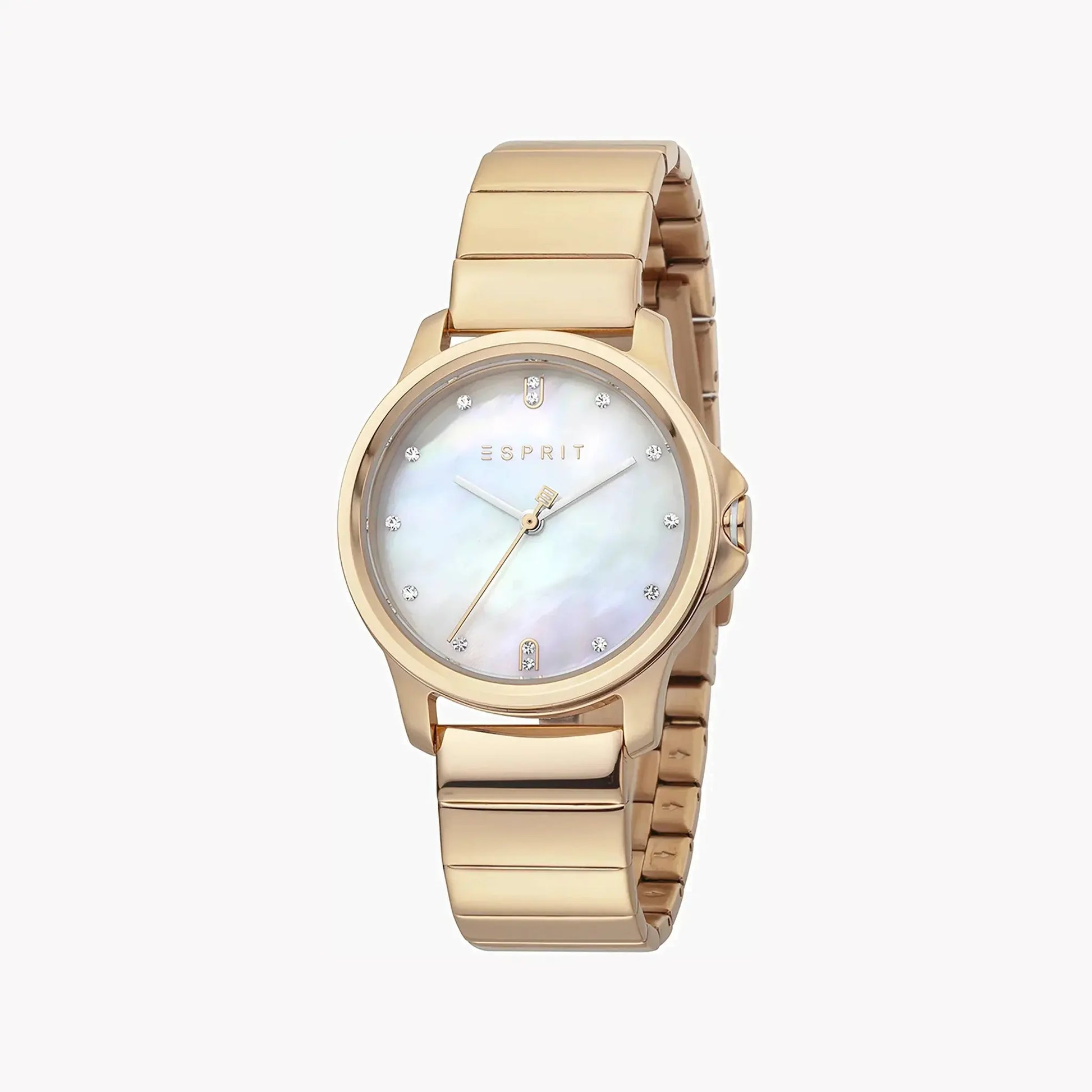 Esprit Women's Rose Gold Watch, White Mother Of Pearls | Es1l167m0065 by ESPRIT