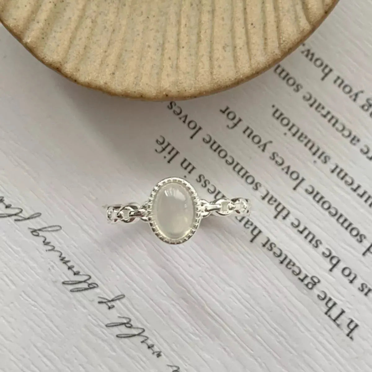 925 Sterling Silver Open Ring by Partner Label