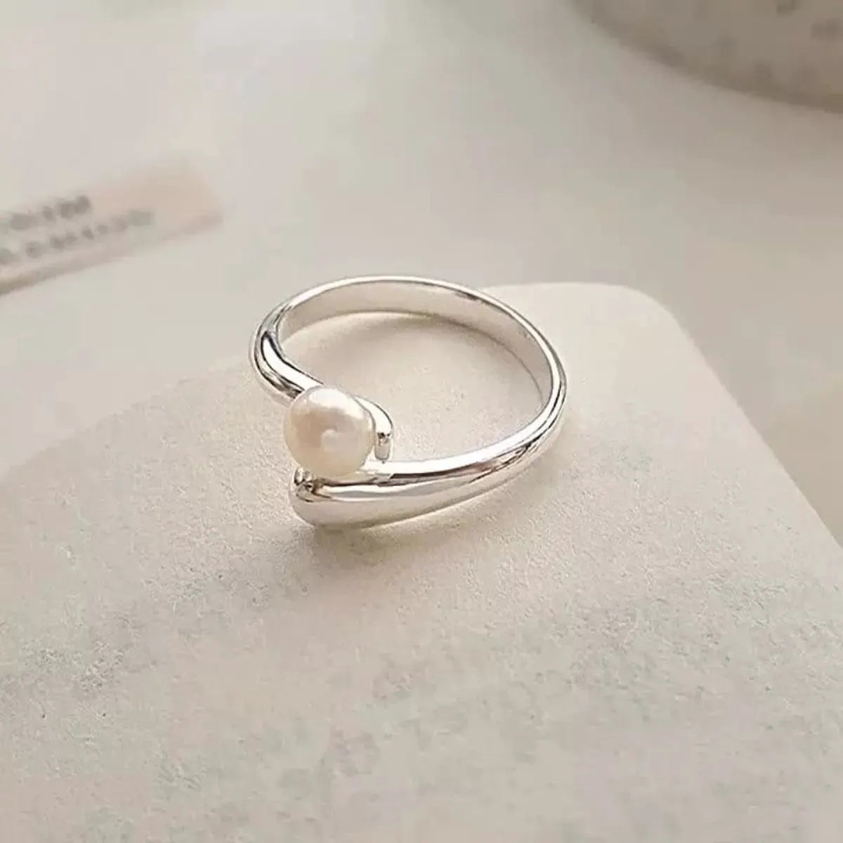 925 Sterling Silver Bypass Ring by Partner Label