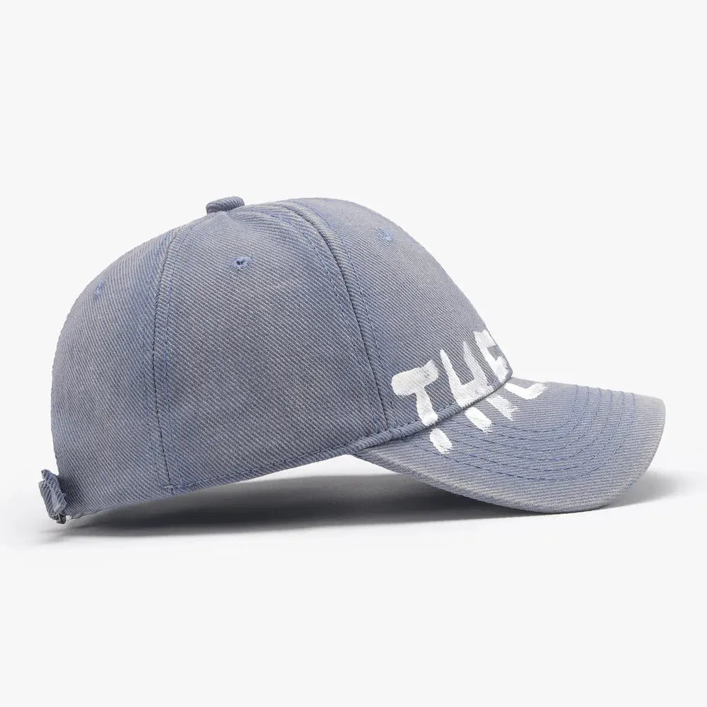 Letter Adjustable Baseball Cap by Partner Label
