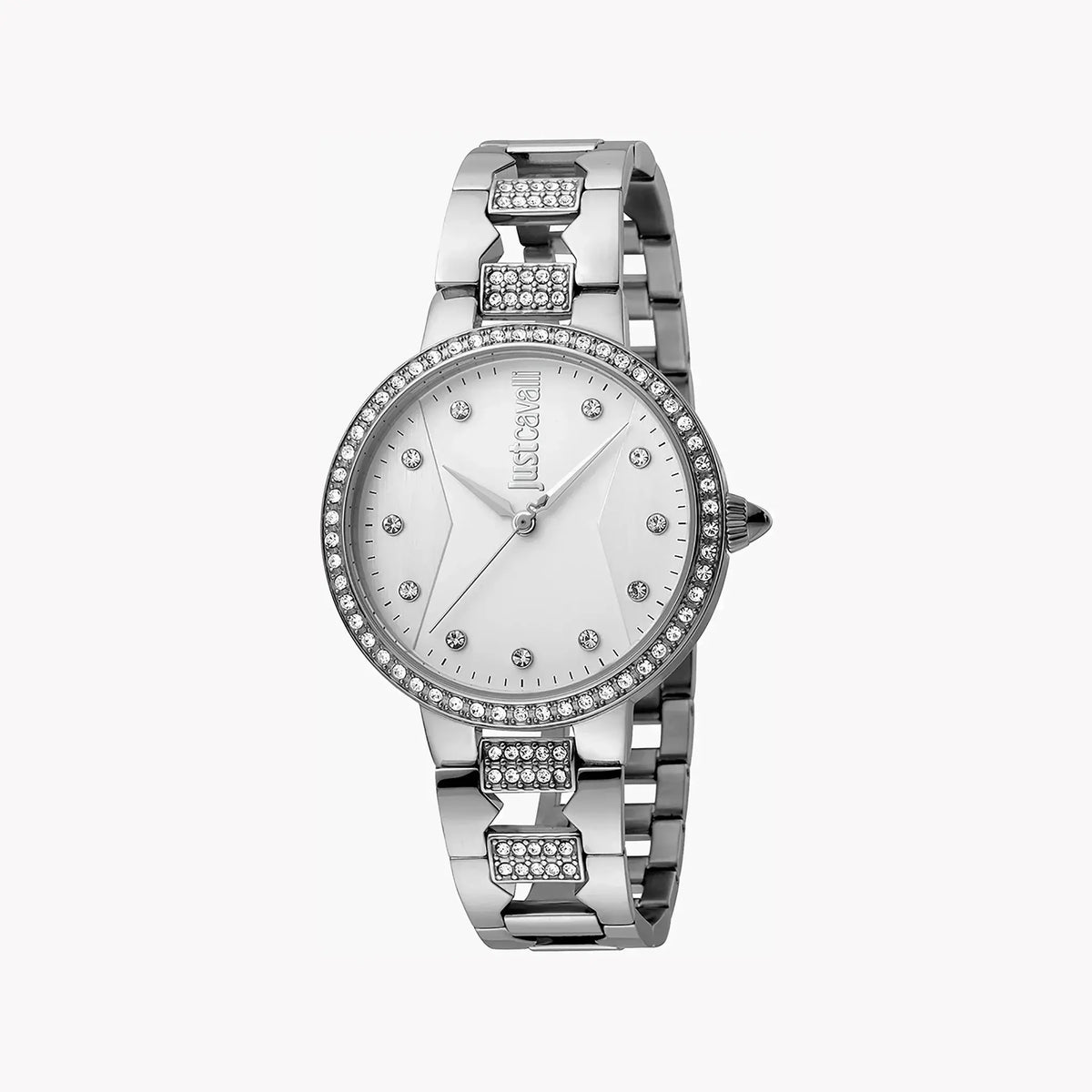 Just Cavalli Women's Silver Watch, Silver Dial | Jc1l031m0065 by JUST CAVALLI