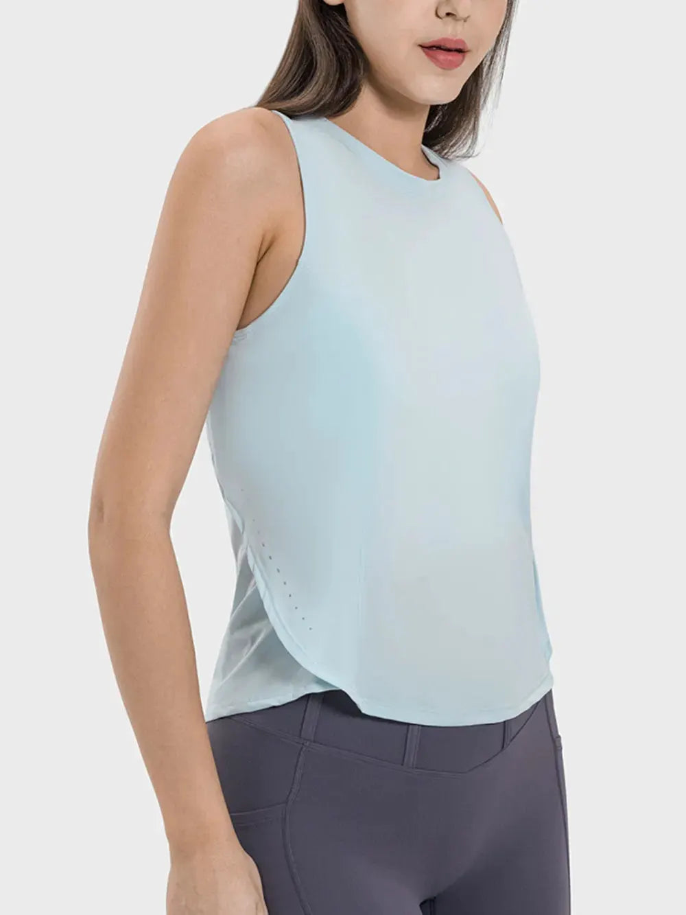 Millennia Round Neck Active Tank by Millennia
