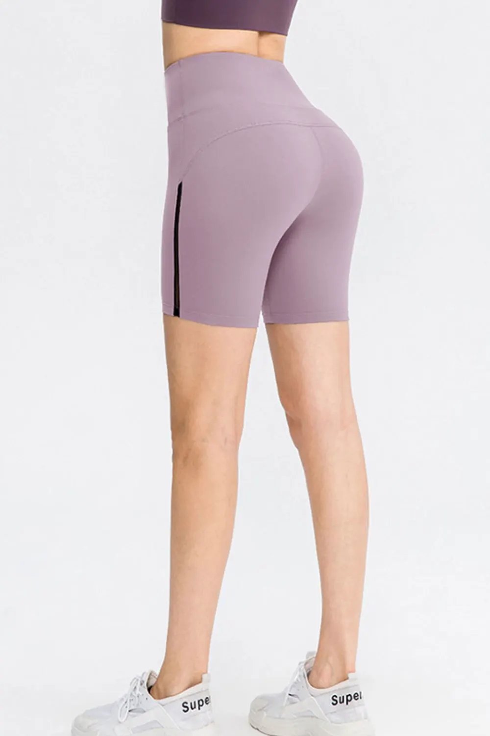 Wide Waistband Sports Shorts by Partner Label