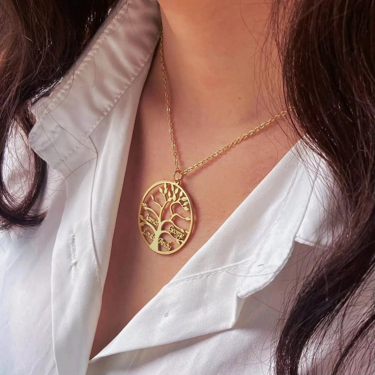 Tree of Life Necklace - Bohemian Necklace by Maiden-Art