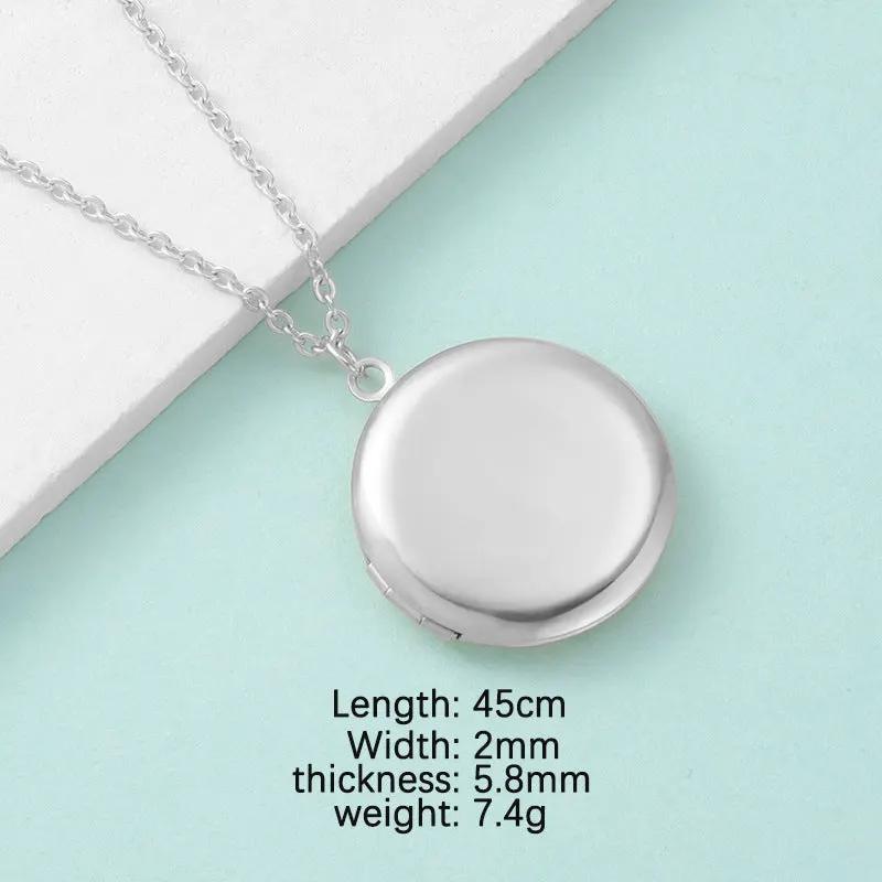 Mirror Necklace DIY Photo Frame Necklace by Maiden-Art