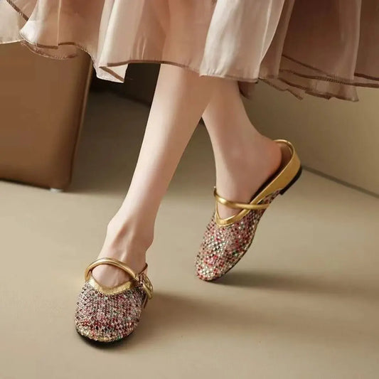 Hollow Out Wedge Sandal by Partner Label