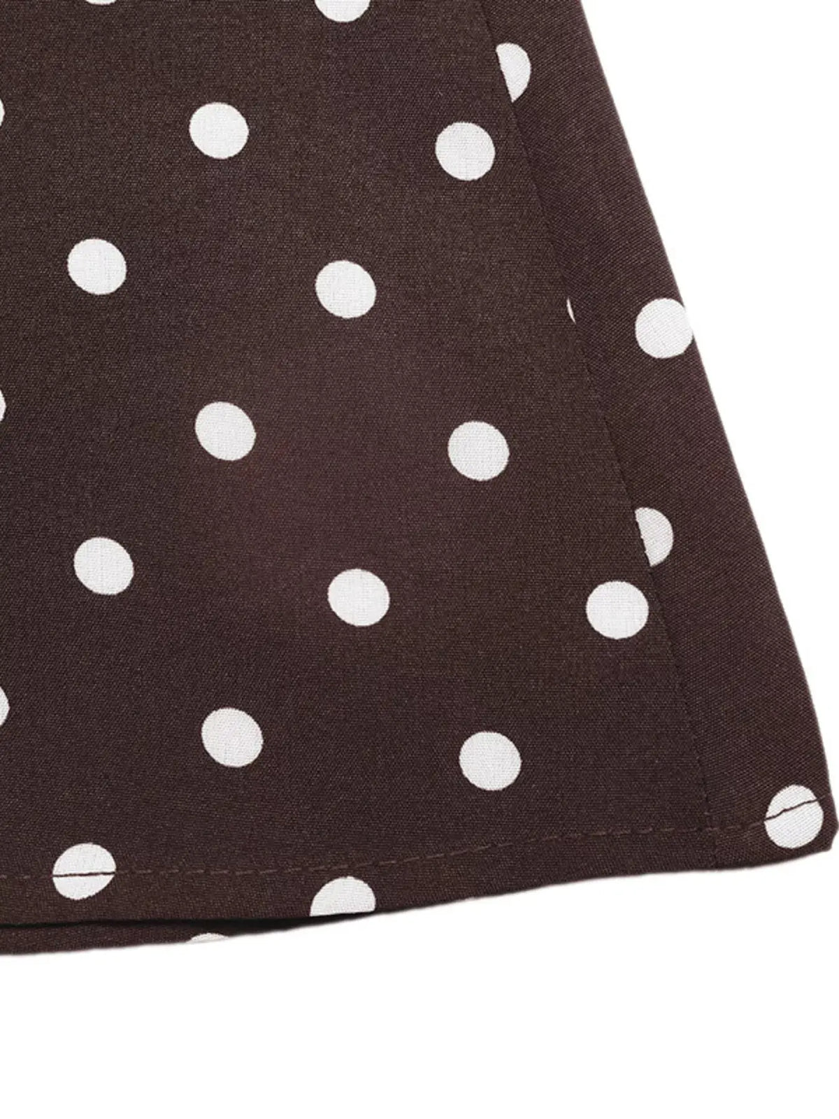 Polka Dot Sleeveless Maxi Dress by Trendsi