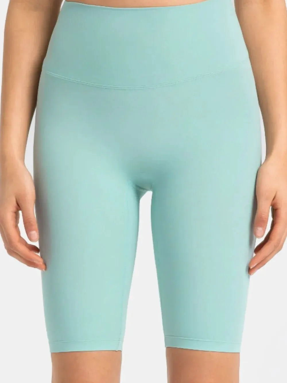 Millennia High Rise Wide Waistband Active Shorts by Millennia