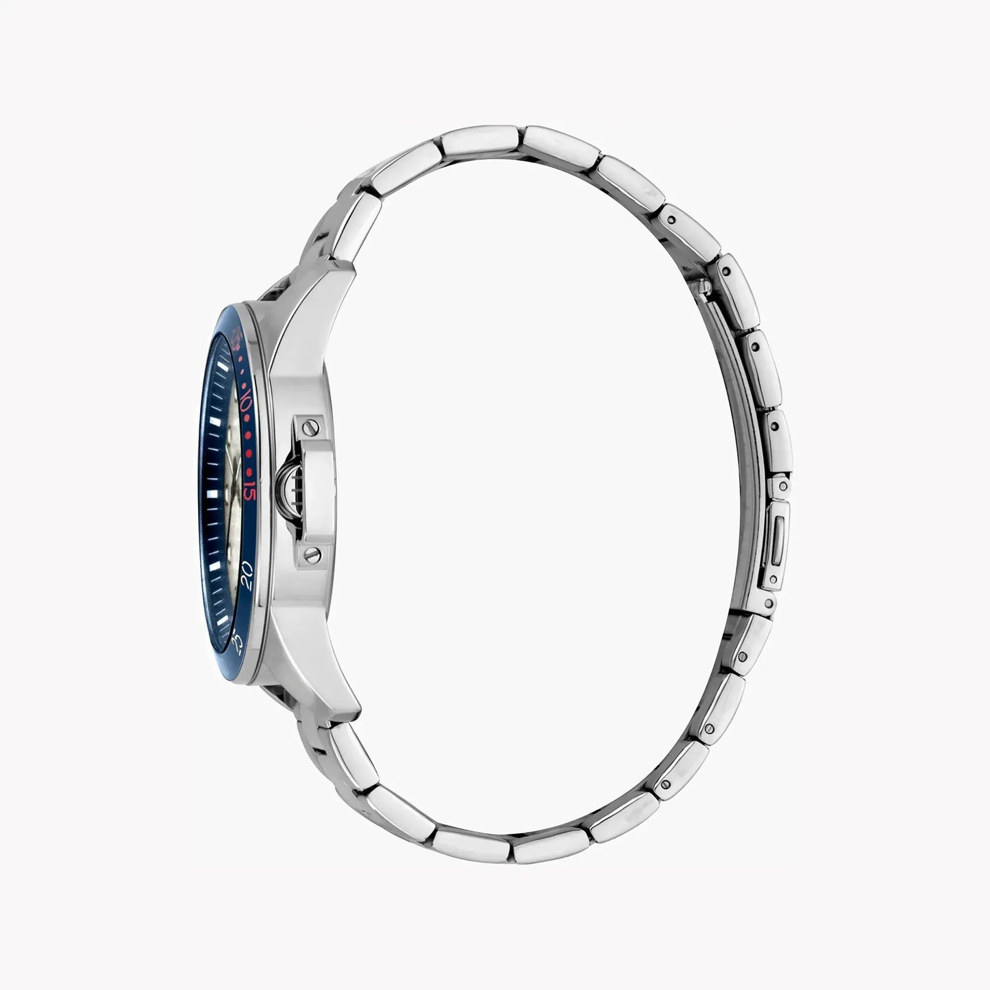 Esprit Men's Silver Stainless Steel Watch, Silver Dial | Es1g051m0055 by ESPRIT