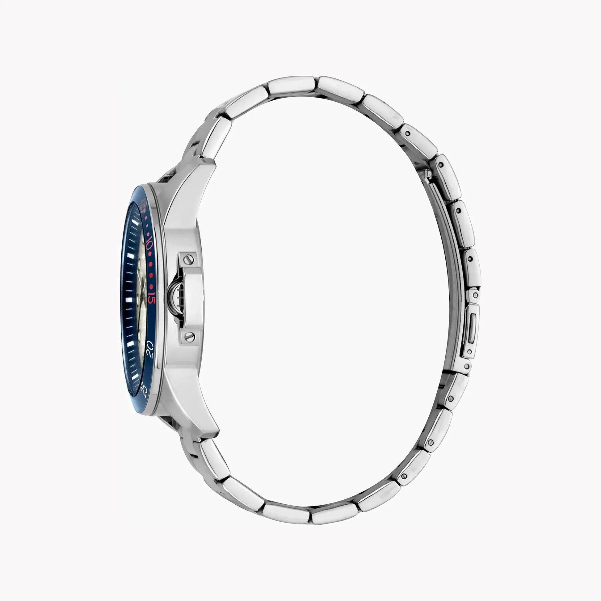 Esprit Men's Silver Stainless Steel Watch, Silver Dial | Es1g051m0055 by ESPRIT