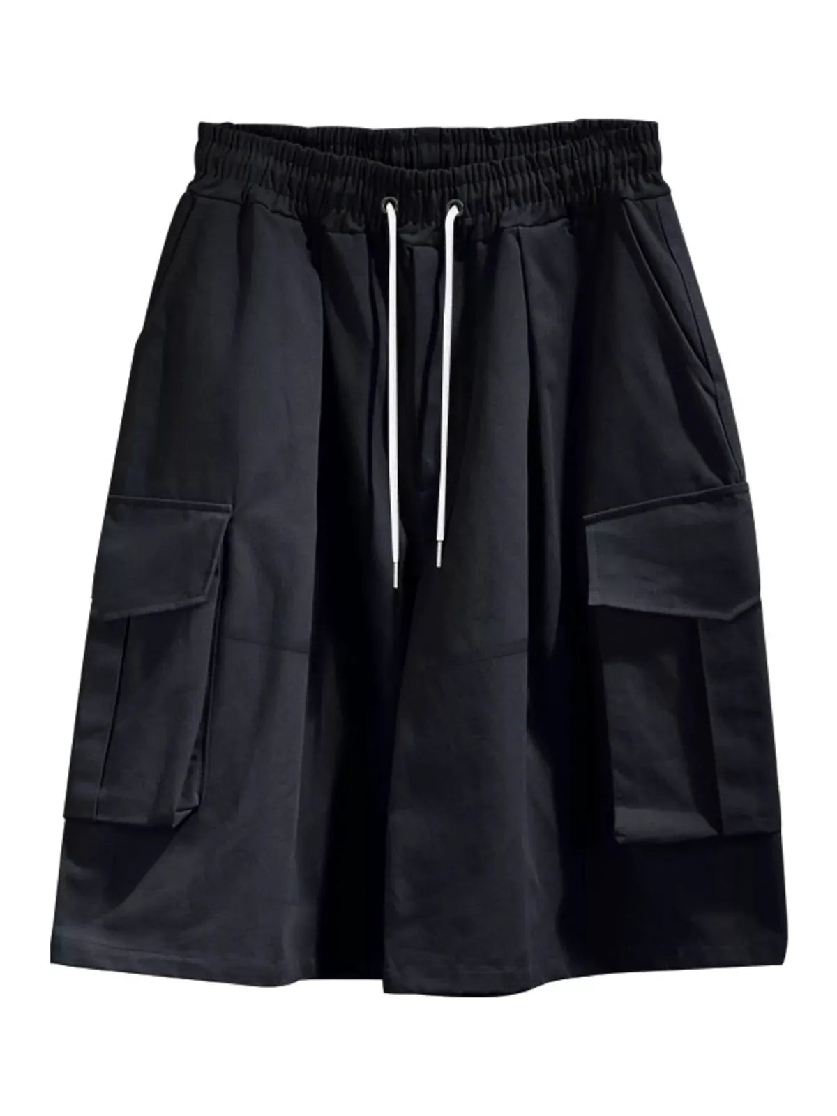 Men's Full Size Cargo Shorts with Drawstring Waist Plus Size by Trendsi
