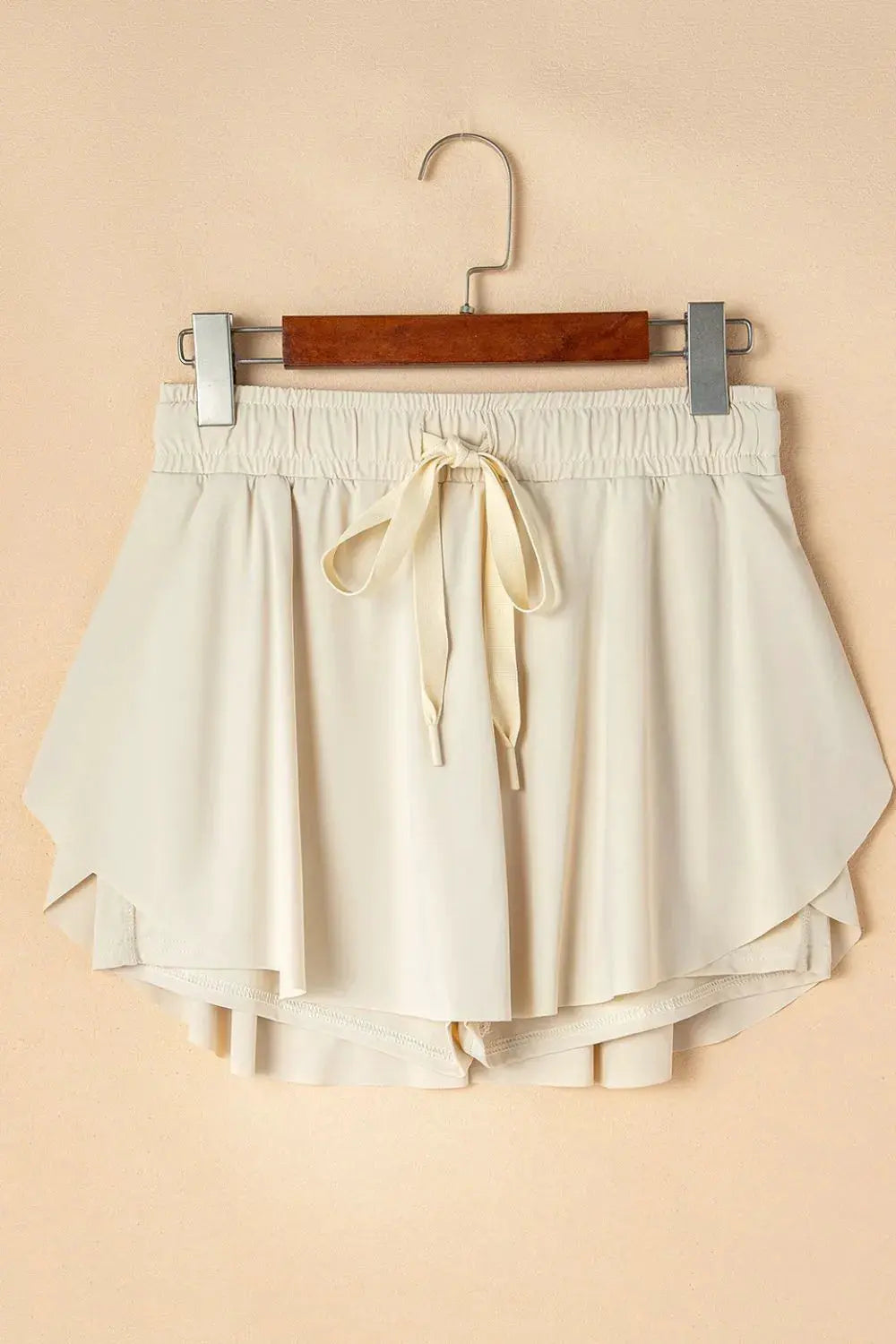 Drawstring High Waist Lined Active Skorts by Partner Label