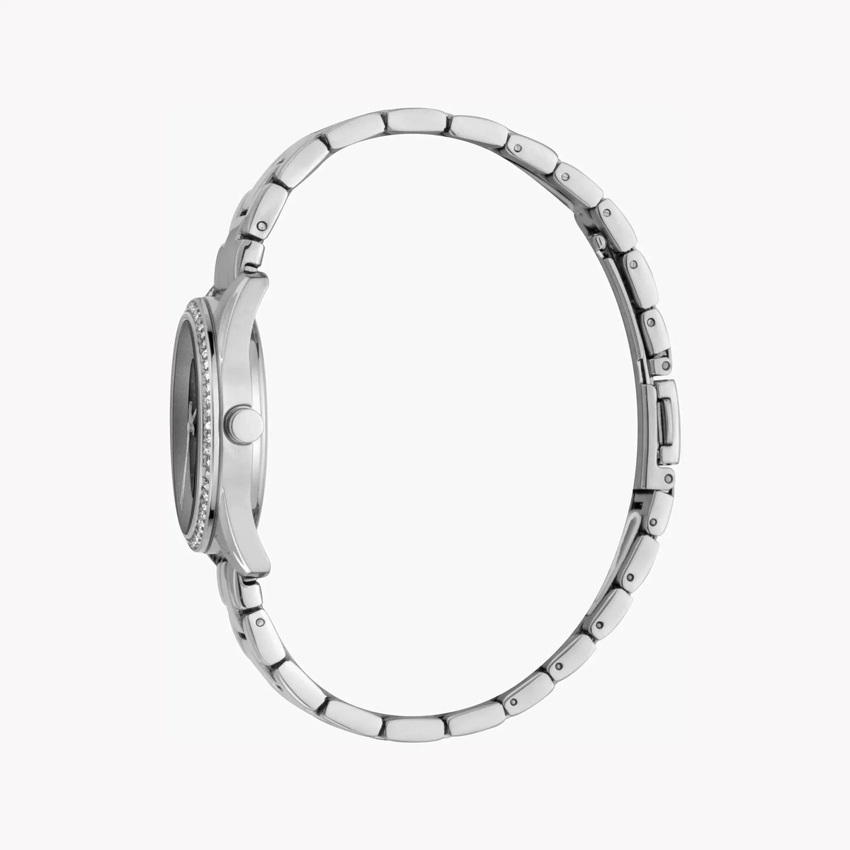 Esprit Women's Silver Stainless Steel Watch, Black Dial | Es1l091m0015 by ESPRIT