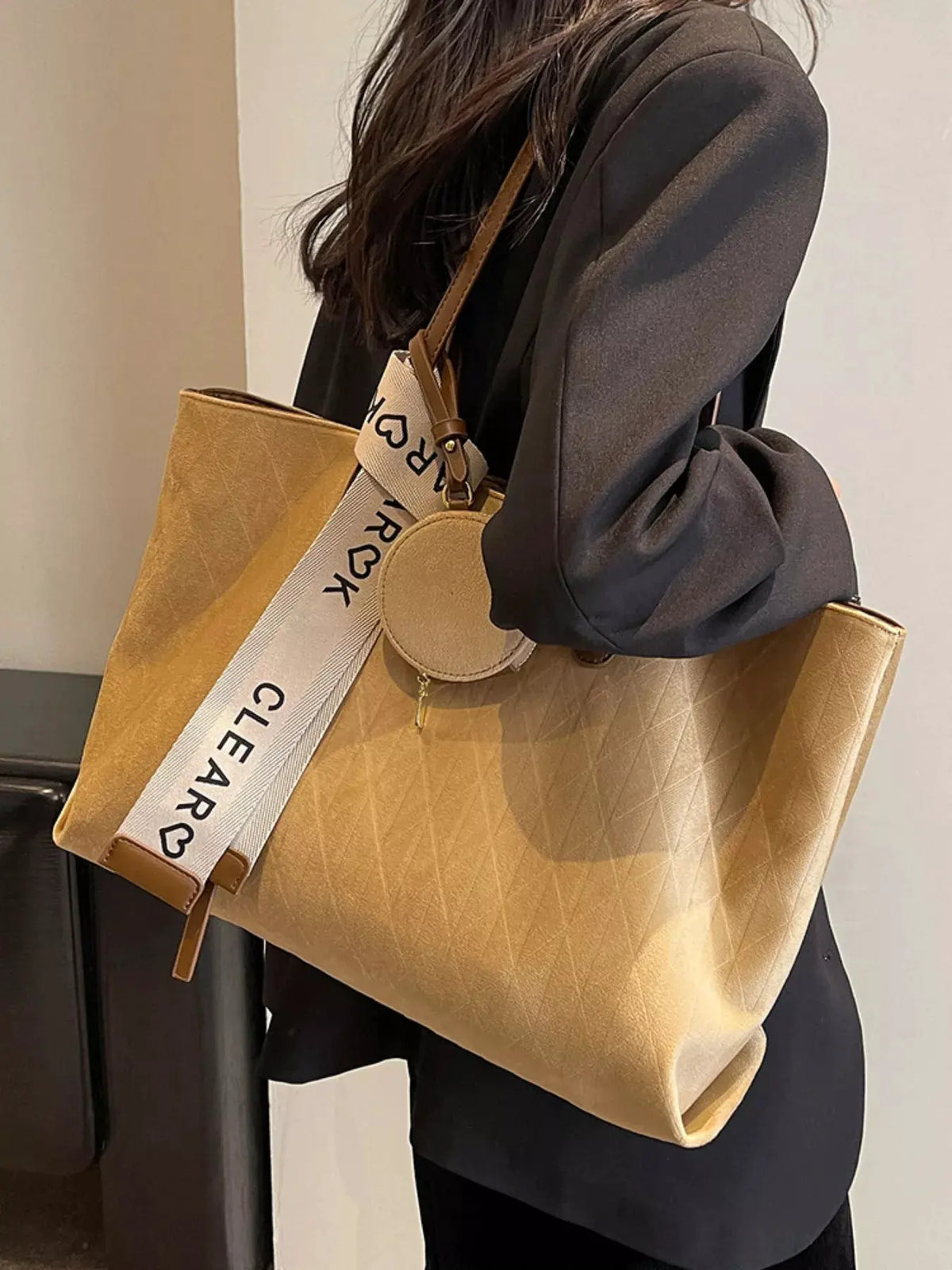 Large Capacity Tote Bag with Coin Purse by Partner Label